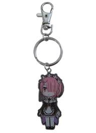 Re:ZERO - Ram Metal Keychain